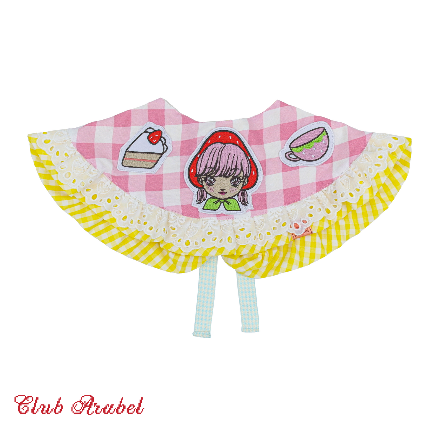 Strawberry Angel Cake Collar