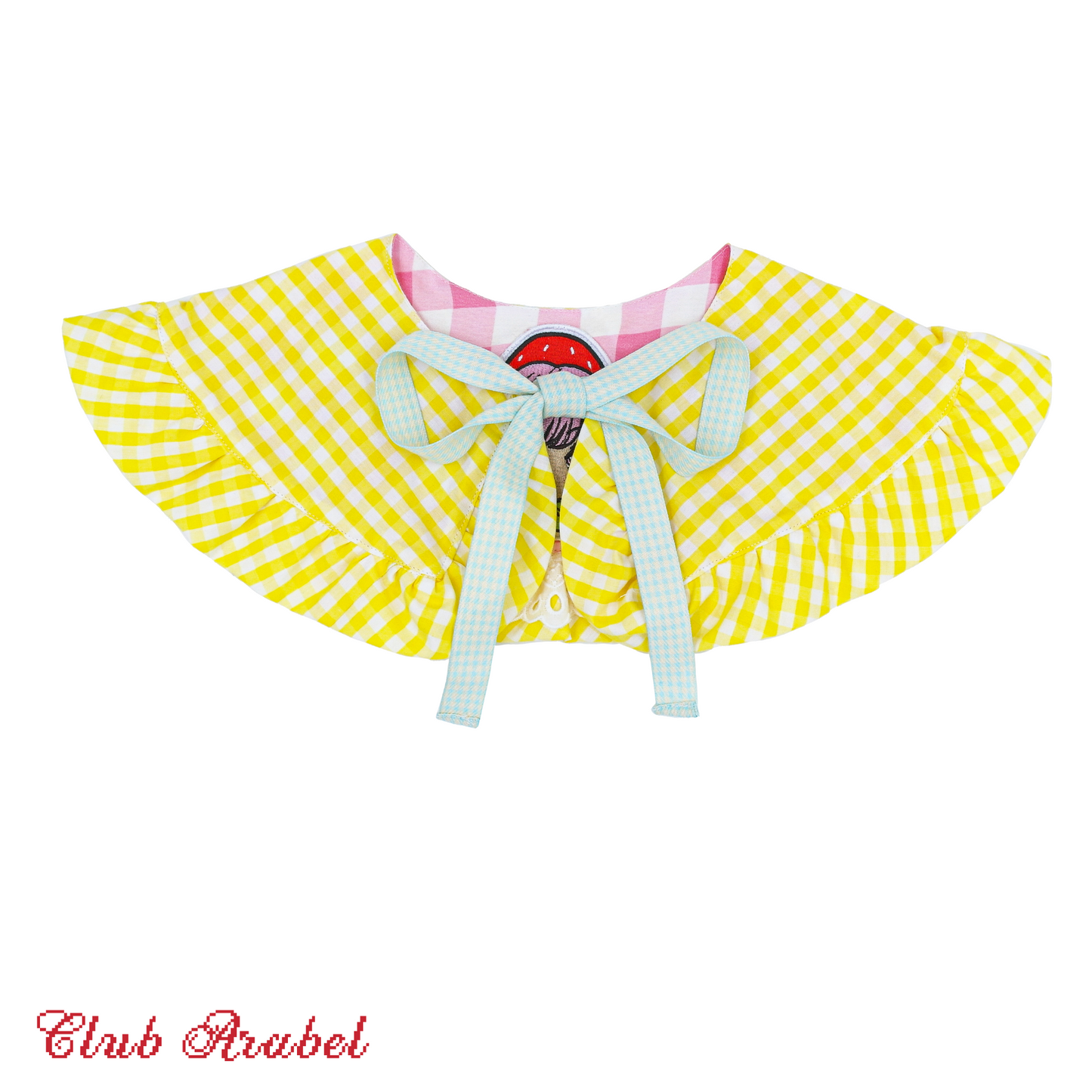 Strawberry Angel Cake Collar