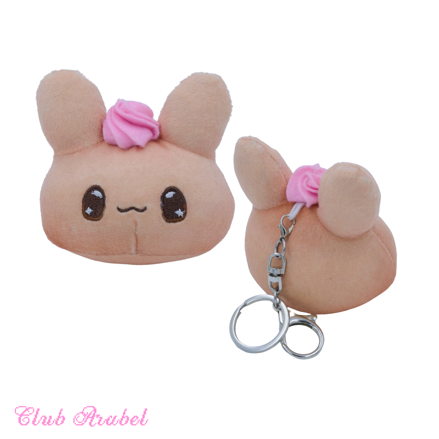Sugar Gem Bunnies Plush Keychain